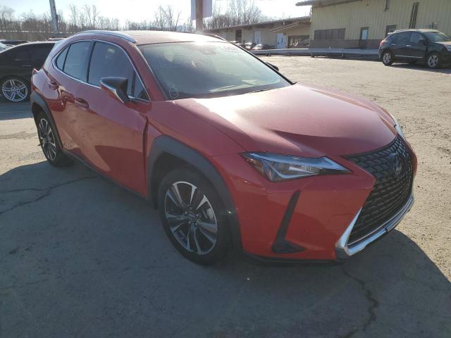 JTHX9JBH1L2034257 - 2020 LEXUS UX 250H RED photo 4