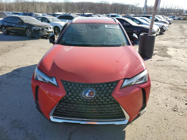 JTHX9JBH1L2034257 - 2020 LEXUS UX 250H RED photo 5