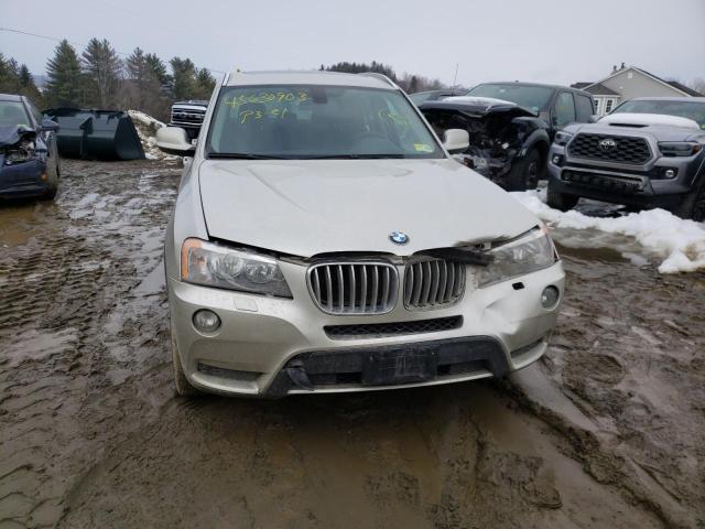 5UXWX9C58E0D25764 - 2014 BMW X3 XDRIVE28I SILVER photo 5