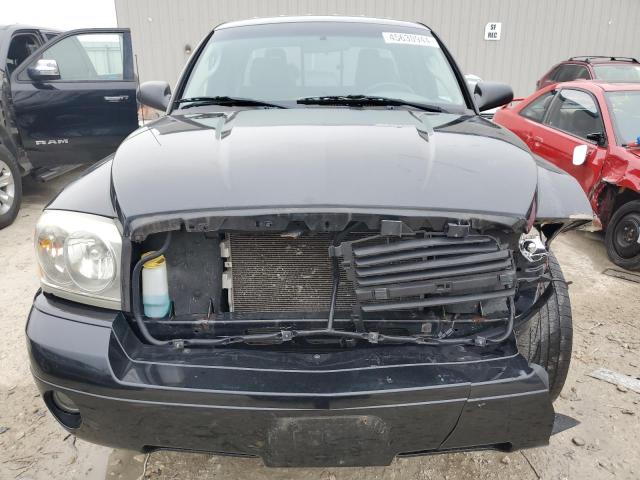 1D7HW42K57S161102 - 2007 DODGE DAKOTA SLT BLACK photo 5