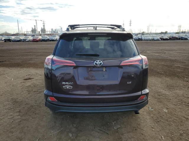 2T3ZFREV2JW407121 - 2018 TOYOTA RAV4 LE PURPLE photo 6