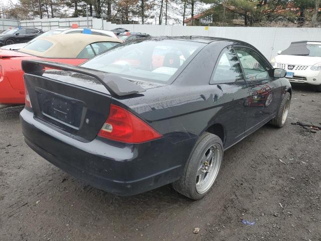 1HGEM21992L047307 - 2002 HONDA CIVIC EX BLACK photo 3