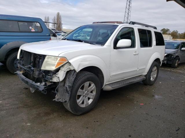 5N1AR18UX6C659844 - 2006 NISSAN PATHFINDER LE WHITE photo 1