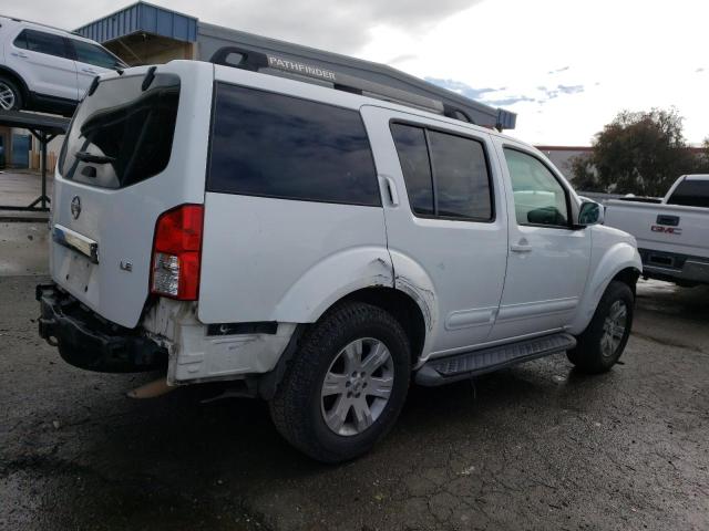 5N1AR18UX6C659844 - 2006 NISSAN PATHFINDER LE WHITE photo 3