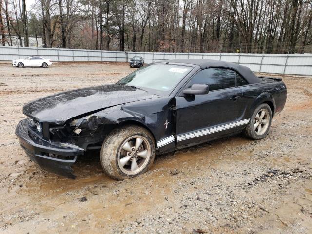 1ZVHT84N775344000 - 2007 FORD MUSTANG BLACK photo 1