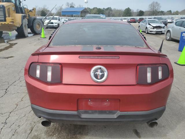 1ZVBP8AM3C5226204 - 2012 FORD MUSTANG RED photo 6