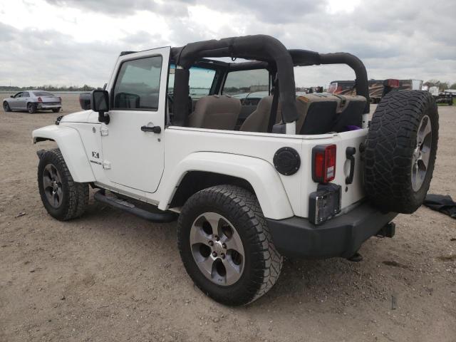 1J4FA24119L719513 - 2009 JEEP WRANGLER X WHITE photo 2