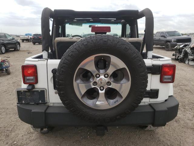 1J4FA24119L719513 - 2009 JEEP WRANGLER X WHITE photo 6