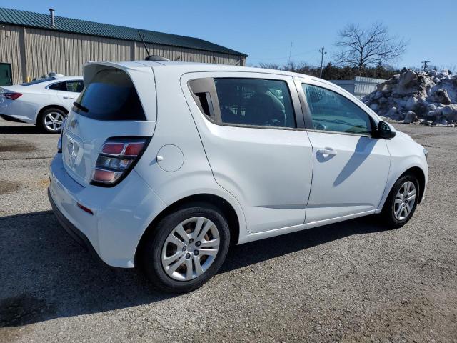1G1JG6SB3K4144986 - 2019 CHEVROLET SONIC WHITE photo 3