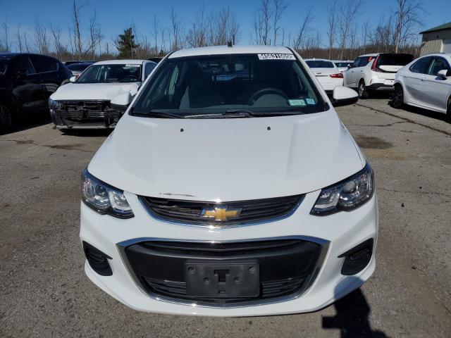 1G1JG6SB3K4144986 - 2019 CHEVROLET SONIC WHITE photo 5