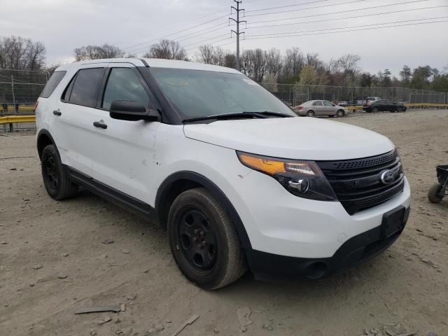 1FM5K8ARXFGA29089 - 2015 FORD EXPLORER POLICE INTERCEPTOR WHITE photo 4