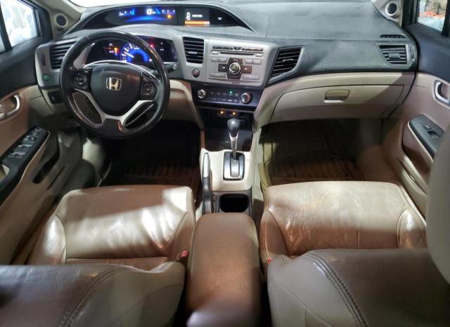 19XFB2F93CE054166 - 2012 HONDA CIVIC EXL ნაცრისფერი ფოტო 8