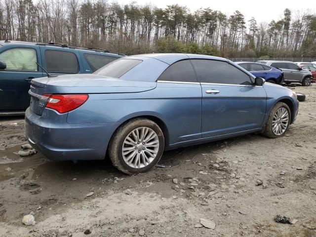 1C3BC7EG5BN614700 - 2011 CHRYSLER 200 LIMITED BLUE photo 3