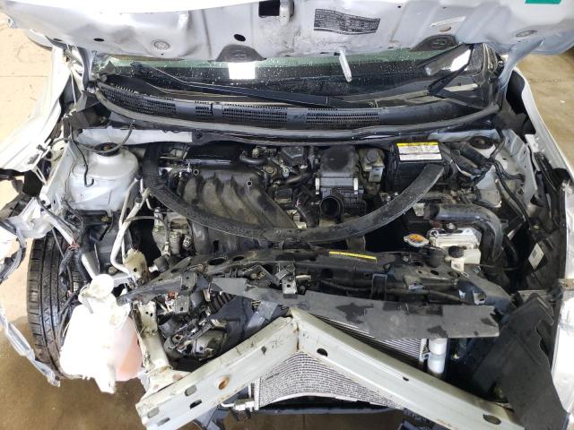 3N1CN7AP1KL872960 - 2019 NISSAN VERSA S SILVER photo 11