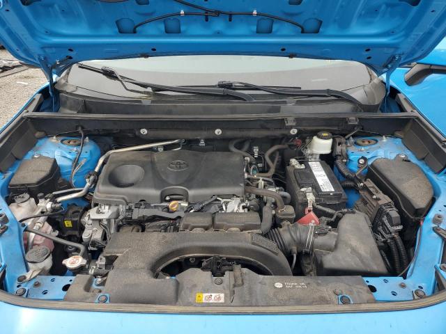 2T3C1RFV3KW044381 - 2019 TOYOTA RAV4 XLE PREMIUM BLUE photo 12