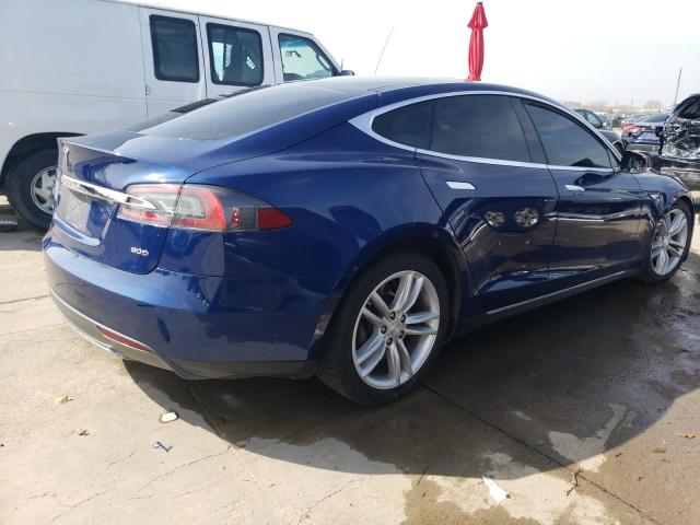 5YJSA1E23FF108404 - 2015 TESLA MODEL S 蓝色 照片 3
