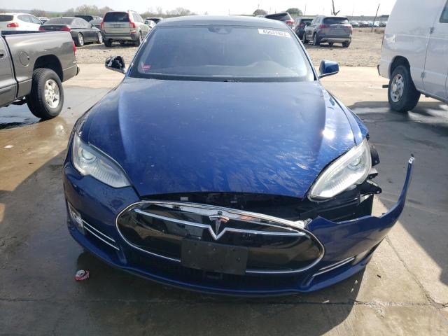 5YJSA1E23FF108404 - 2015 TESLA MODEL S 蓝色 照片 5