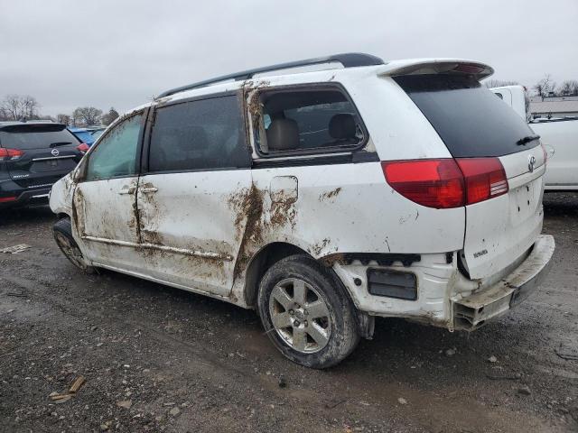 5TDZA22C64S189540 - 2004 TOYOTA SIENNA XLE WHITE photo 2