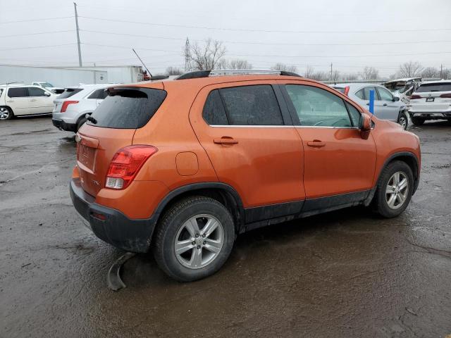 KL7CJLSB7FB144990 - 2015 CHEVROLET TRAX 1LT ORANGE photo 3