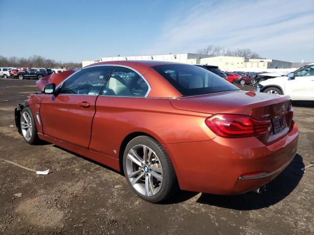 WBA4Z3C5XKEF31079 - 2019 BMW 430XI ORANGE photo 2