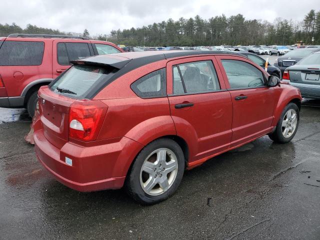 1B3HB28B58D699890 - 2008 DODGE CALIBER RED photo 3