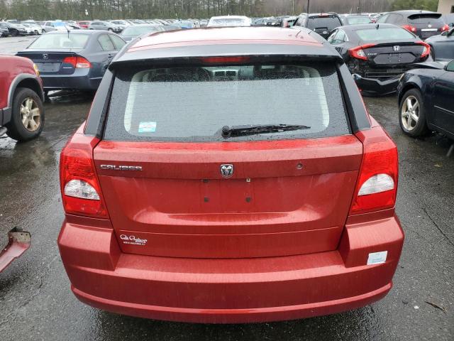 1B3HB28B58D699890 - 2008 DODGE CALIBER RED photo 6