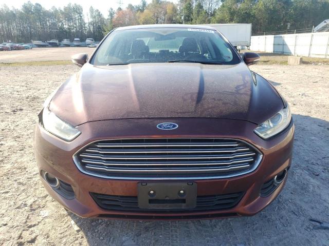 3FA6P0HD1FR175949 - 2015 FORD FUSION SE MAROON photo 5