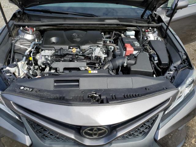 4T1B11HK0KU801245 - 2019 TOYOTA CAMRY L GRAY photo 11