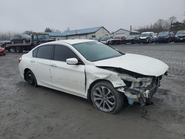 1HGCR2F59DA125565 - 2013 HONDA ACCORD SPORT WHITE photo 4