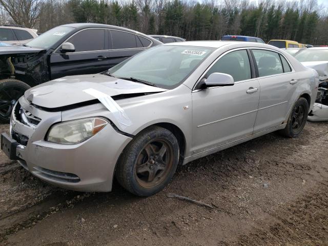 1G1ZH57B18F211360 - 2008 CHEVROLET MALIBU 1LT SILVER photo 1