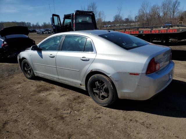 1G1ZH57B18F211360 - 2008 CHEVROLET MALIBU 1LT SILVER photo 2
