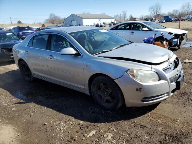 1G1ZH57B18F211360 - 2008 CHEVROLET MALIBU 1LT SILVER photo 4