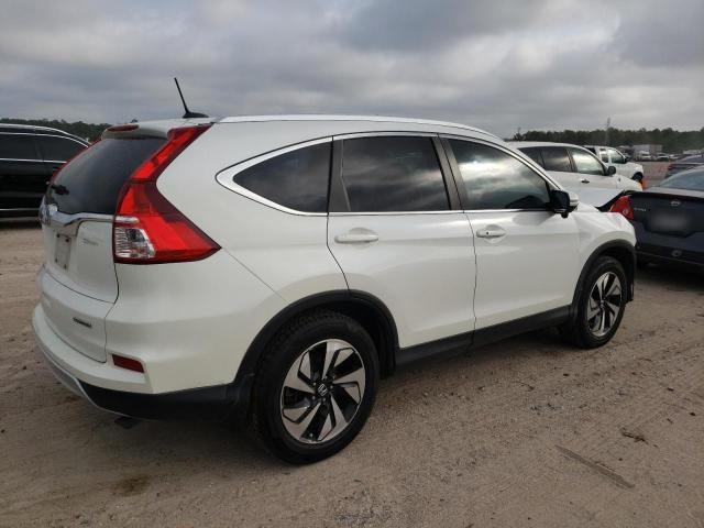 5J6RM3H95FL020245 - 2015 HONDA CR-V TOURING WHITE photo 3