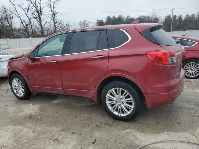 LRBFXCSAXJD009827 - 2018 BUICK ENVISION PREFERRED Tünd qırmızı foto 2
