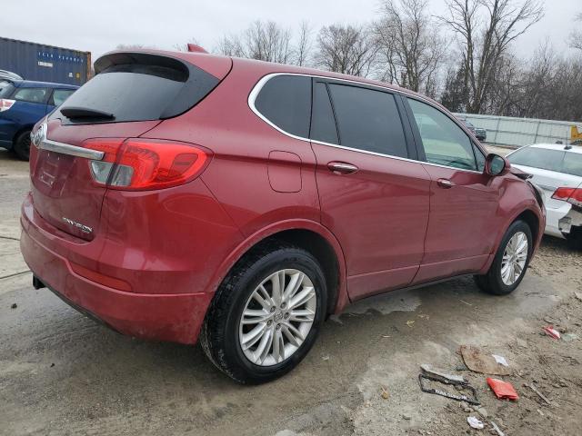 LRBFXCSAXJD009827 - 2018 BUICK ENVISION PREFERRED Tünd qırmızı foto 3