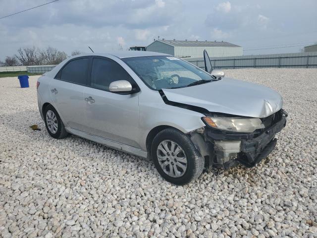 KNAFU4A22A5243087 - 2010 KIA FORTE EX SILVER photo 4