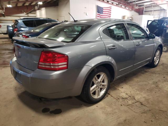 1B3LC56K48N200194 - 2008 DODGE AVENGER SXT GRAY photo 3