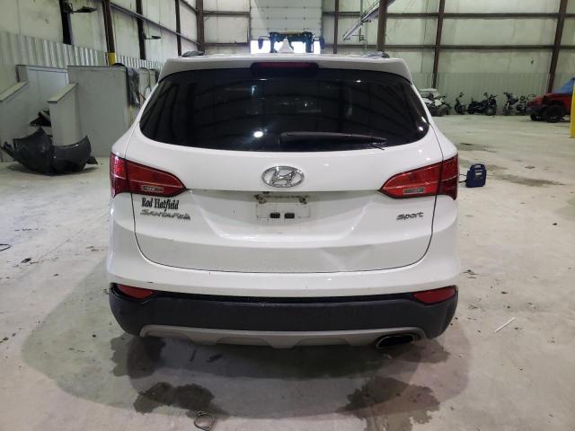 5XYZU3LB0EG166787 - 2014 HYUNDAI SANTA FE S WHITE photo 6