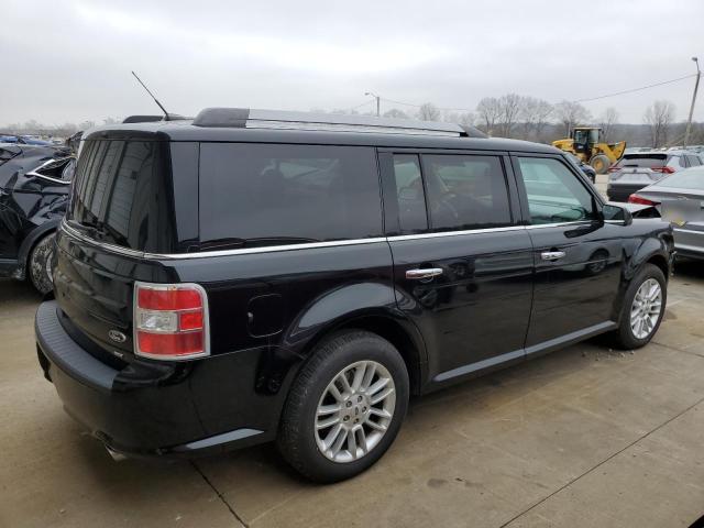 2FMHK6C82KBA14500 - 2019 FORD FLEX SEL BLACK photo 3