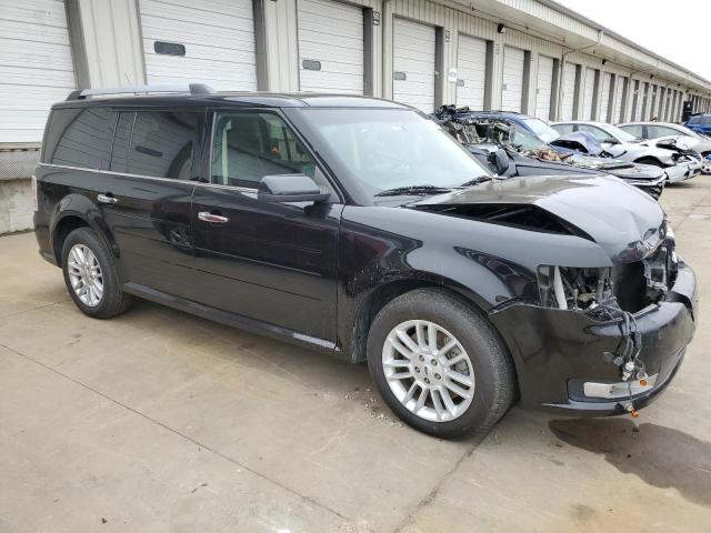 2FMHK6C82KBA14500 - 2019 FORD FLEX SEL BLACK photo 4