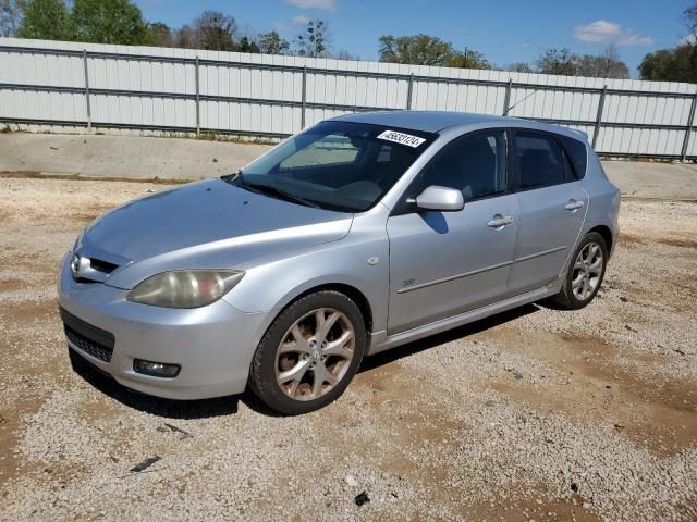 JM1BK143X71664145 - 2007 MAZDA 3 HATCHBACK SILVER photo 1