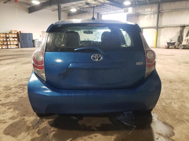 JTDKDTB36C1013811 - 2012 TOYOTA PRIUS C BLUE photo 6