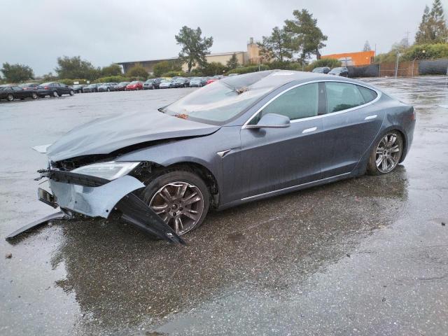 5YJSA1E26LF385169 - 2020 TESLA MODEL S Մոխրագույն լուսանկար 1