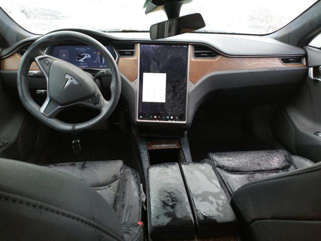 5YJSA1E26LF385169 - 2020 TESLA MODEL S Մոխրագույն լուսանկար 8