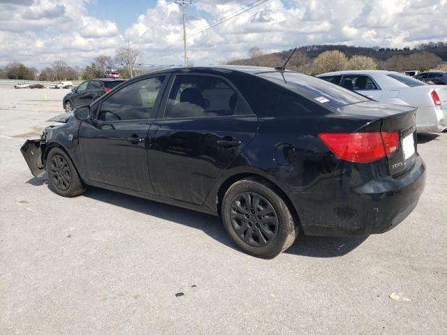 KNAFU4A29D5714138 - 2013 KIA FORTE EX BLACK photo 2