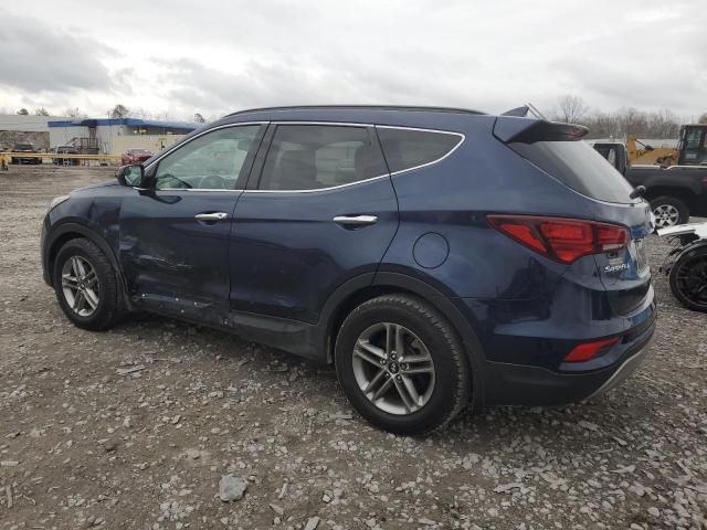 5XYZU3LB9HG427550 - 2017 HYUNDAI SANTA FE S BLUE photo 2