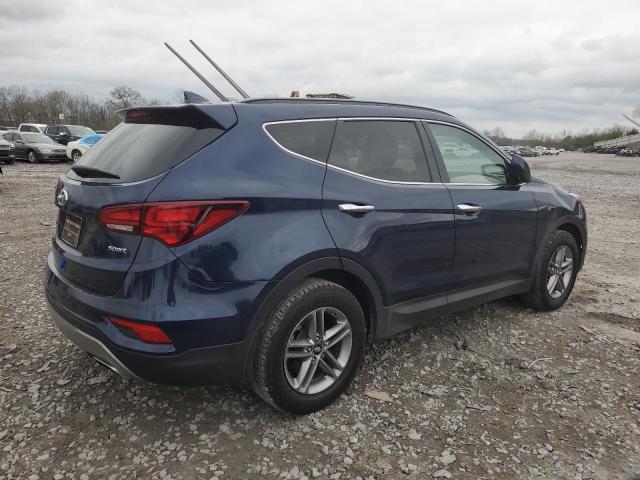 5XYZU3LB9HG427550 - 2017 HYUNDAI SANTA FE S BLUE photo 3