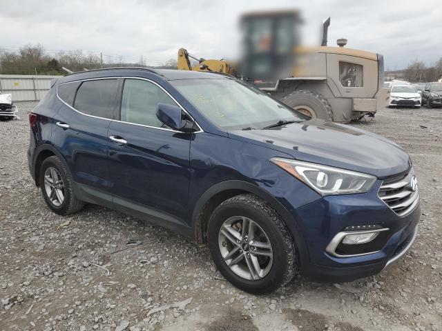 5XYZU3LB9HG427550 - 2017 HYUNDAI SANTA FE S BLUE photo 4