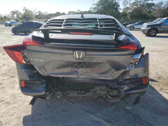 19XFC1F72KE006484 - 2019 HONDA CIVIC EXL ნაცრისფერი ფოტო 6