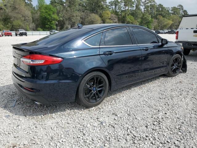 3FA6P0HD8LR147674 - 2020 FORD FUSION SE BLUE photo 3